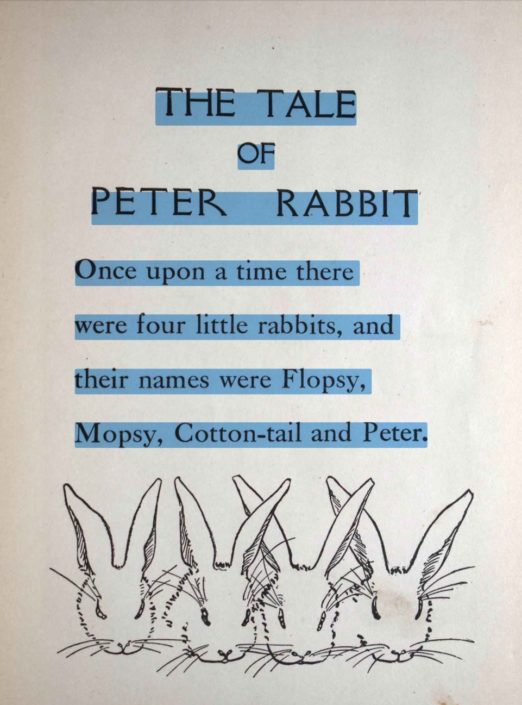 Peter Rabbit Screen Shot Peter Rabbit digital OCR