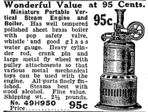 Portion of Sears Roebuck catalog