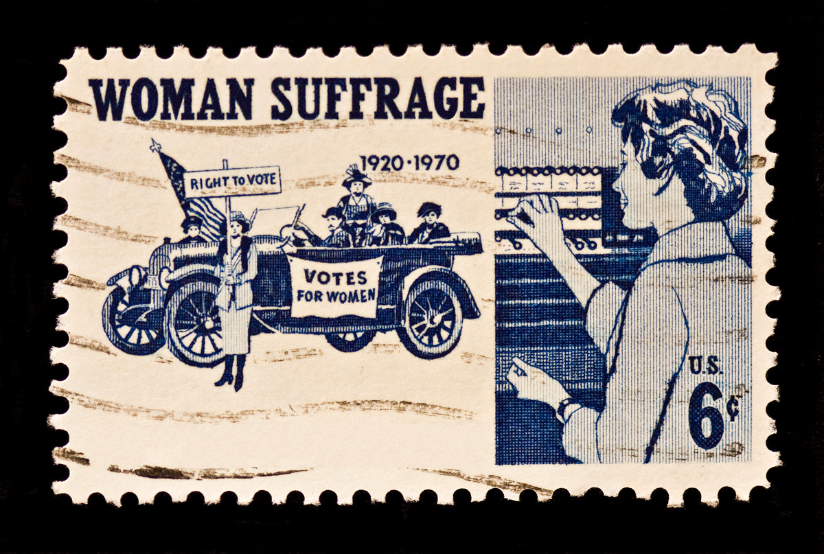 Woman Suffrage stamp