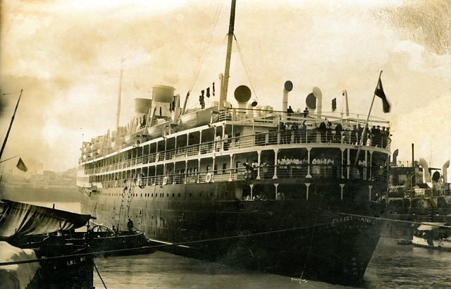 german immigrant ship