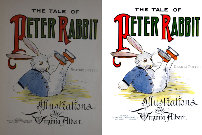 Peter-Rabbit-Restoration Digital restoration of a classic