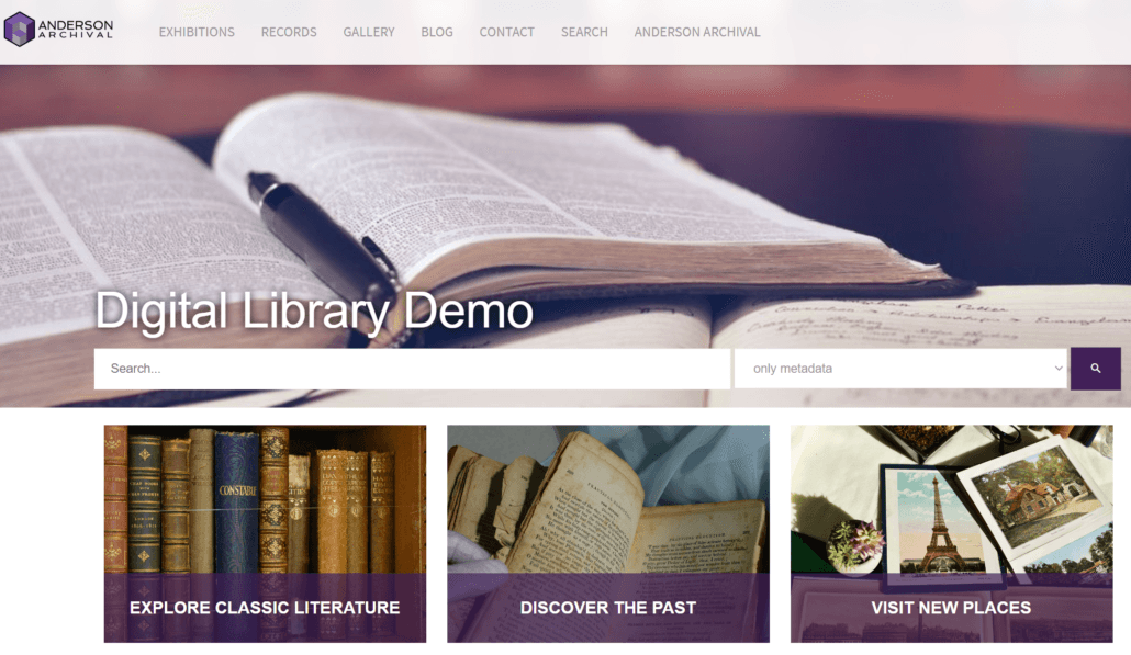 demo digital library