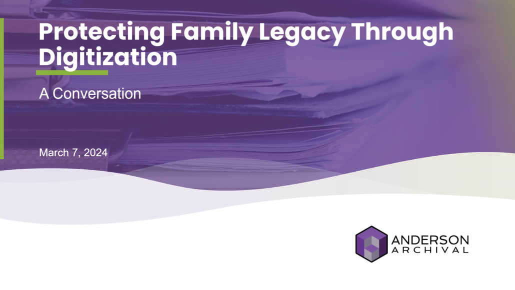 [Watch] Preserving Family Legacy Through Digitization