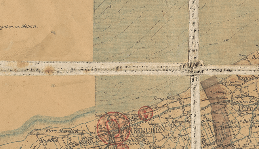 Portion of WWI map